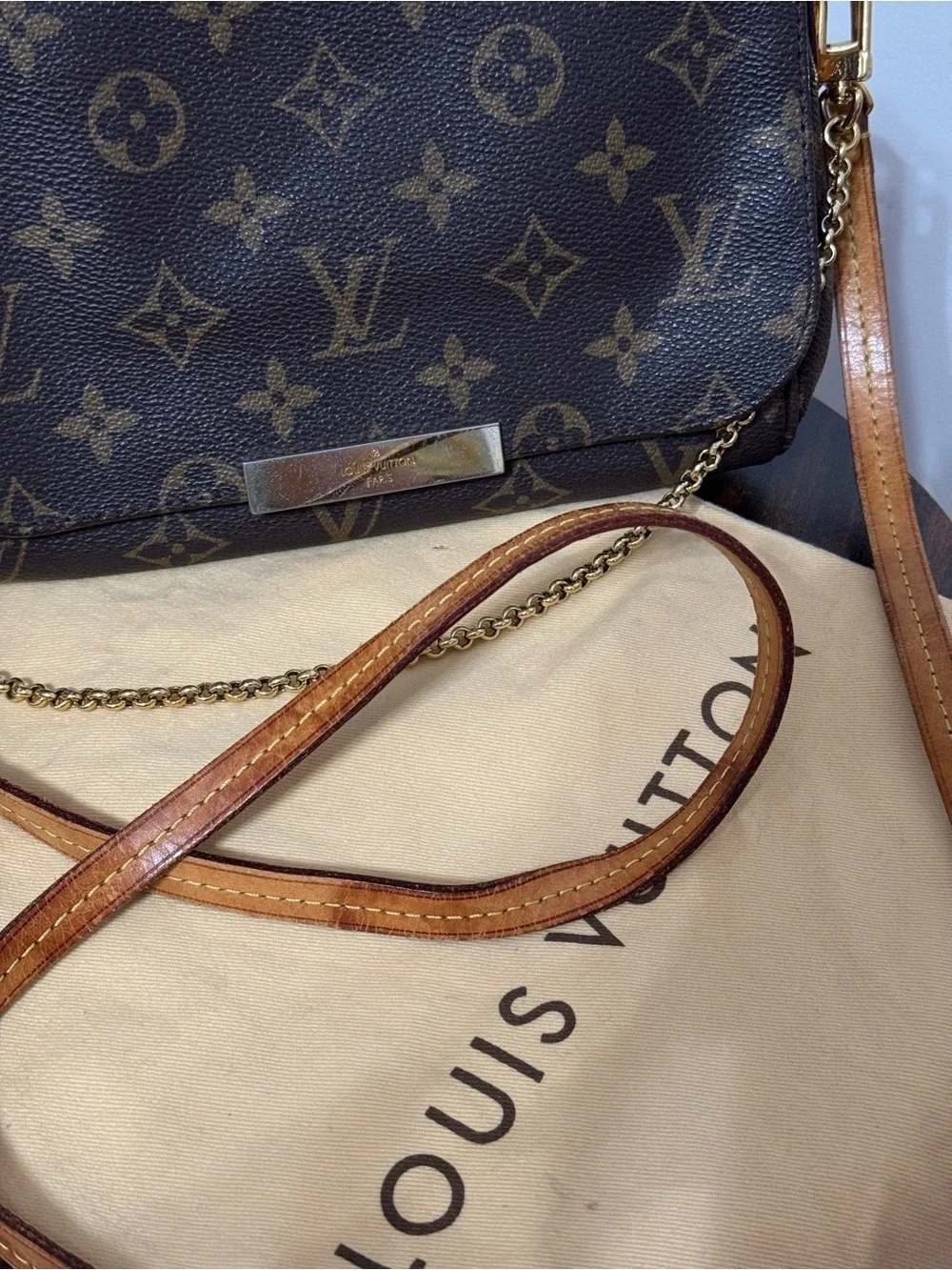 Louis Vuitton Favorite PM – Made in France (2013) with Authentic Dust Bag!